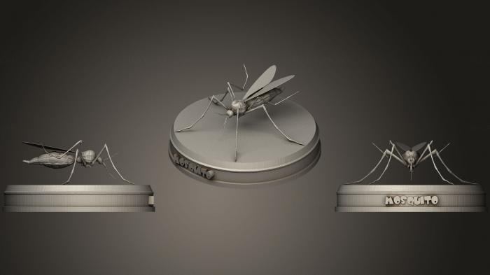 نموذج ثلاثي الأبعاد لآلة CNC الحشرات البعوض